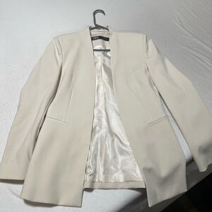Cream Zara Blazer